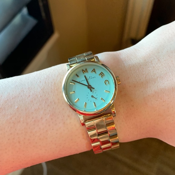 Gold Marc Jacobs Watch